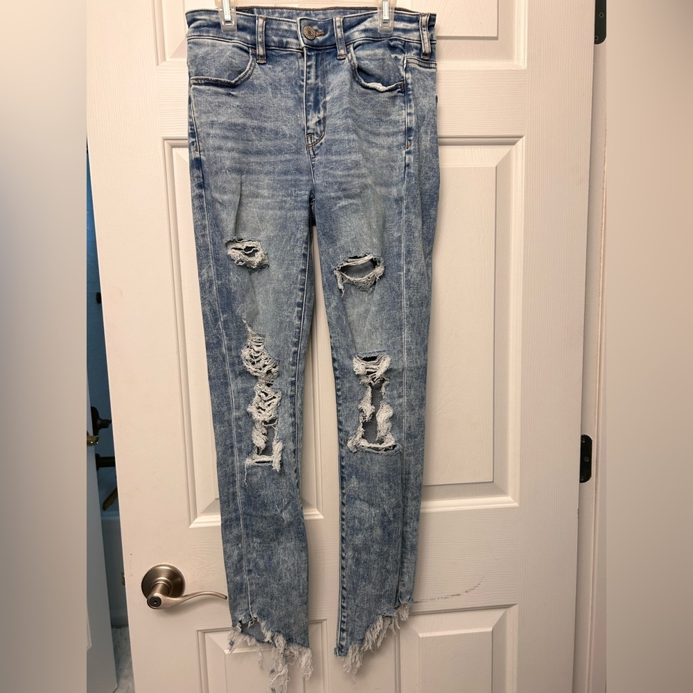 American Eagle Next Level Stretch light washed jeans